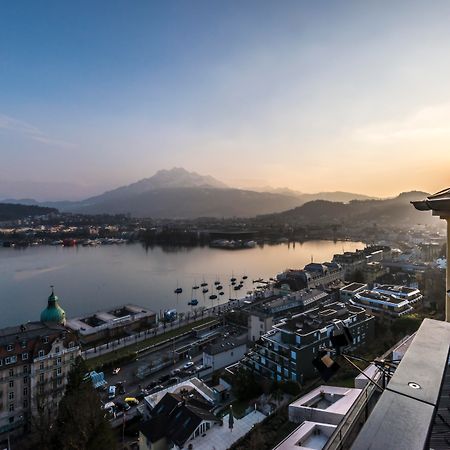 Art Deco Hotel Montana Lucerne Exterior photo